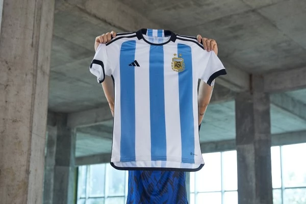 Maillot de Foot Coupe du monde 2022 Argentine Di María 11 Tenue Domicile